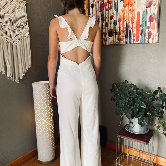 Monique Lhuillier BHLBN Ava Jumpsuit - Picture 4 of 7